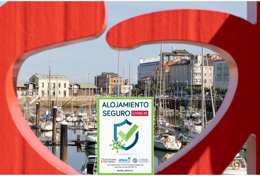 Alojamientos ALBOR I Gijón Exterior foto